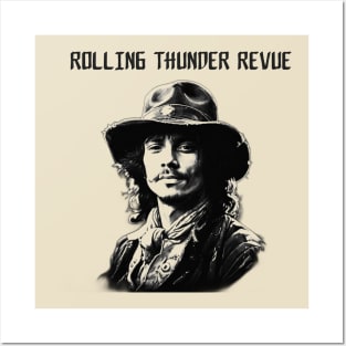 Rolling Thunder Revue Posters and Art